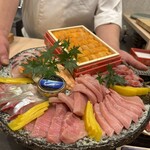 用户对于鮨 彩月 大阪梅田店的评论图
