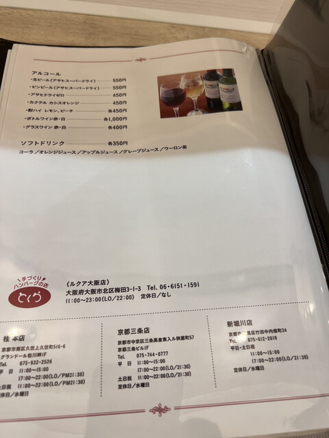 用戶對於とくら ルクア大阪店的評論高清圖