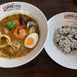 用户对于札幌スープカレー専門店エスパーイトウ 八軒総本店的评论图