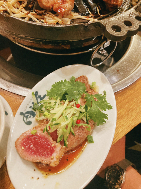 用戶對於羊肉炭火焼 肉汁屋的評論圖