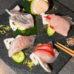 用户对于幻の和牛と三崎港直送鮮魚の居酒屋 モルゲン 五反田駅前店的评论图