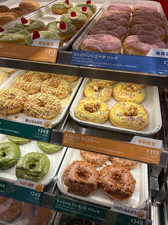 用户对于クリスピー クリーム ドーナツ LINKS UMEDA店的评论图