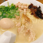 用戶對於鶏白湯ラーメン 鳥ぶし的評論圖