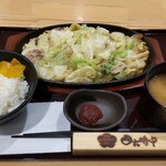 用户对于スタミナ鉄板焼き四六時中 昭島モリタウン店的评论图