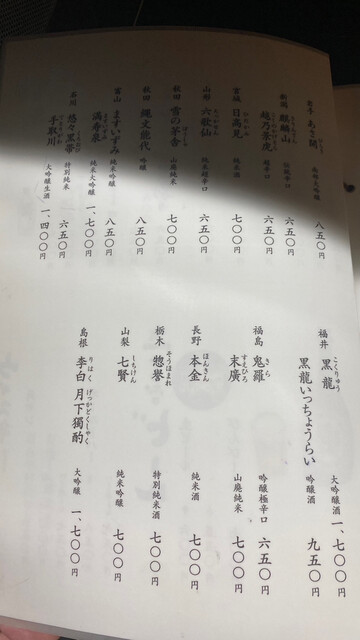 用戶對於独酌　三四郎的評論高清圖