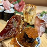 用戶對於元祖ぶっち切り寿司 魚心 心斎橋店的評論圖