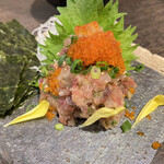 用户对于魚と旬菜と日本酒　炙りのどまん中的评论图