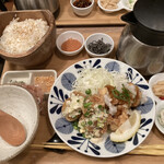 用户对于こめらく お茶漬けといろどり唐揚げ。 新宿ミロード店的评论图
