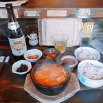 用户对于韓国スープ定食 ピニョ食堂的评论图
