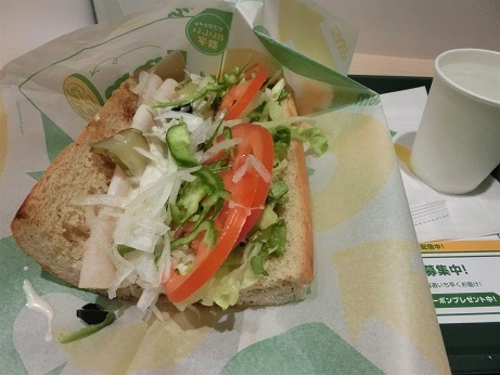 用戶對於サブウェイ なんばウォーク 一番街店的評論圖