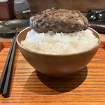用戶對於毎朝挽肉と羽釜ごはん ハンバーグぼうず的評論圖