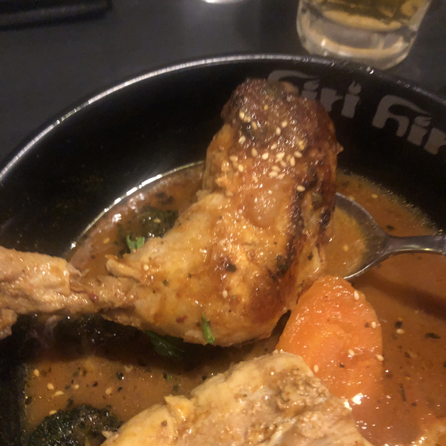 用户对于スープカリー ヒリヒリ2号的评论图