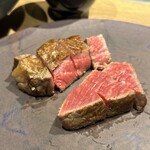 用户对于大阪鉄板焼き 神戸牛ステーキ Zin 難波店的评论图