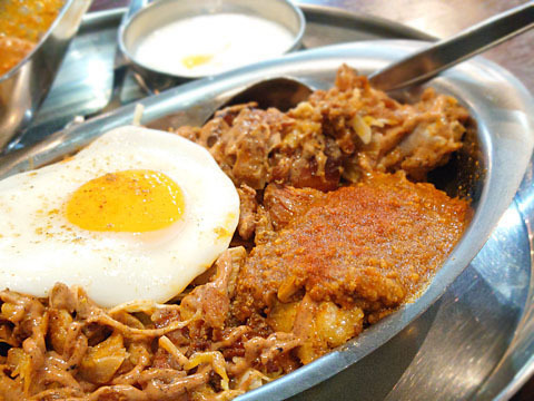 用户对于インド定食 ターリー屋 目黒店的评论高清图