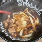 用戶對於元祖肉肉うどん 中洲店的評論圖