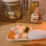 用户对于空と大地のトマト麺 Vegie的评论图