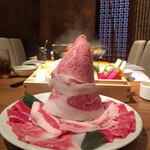 用戶對於銀座しゃぶ輝 黒毛和牛しゃぶしゃぶ・すき焼き専門店 銀座本店的評論圖