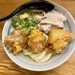 用戶對於自家製さぬきうどんと肉 甚三 大門店的評論圖