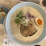 用户对于鶏白湯そば 燠的评论图