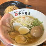 用户对于熟成醤油らーめん 十二分屋 城陽店的评论图