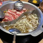 用户对于しゃぶしゃぶ温野菜 白石店的评论图