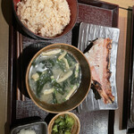 用戶對於炭火焼干物定食 しんぱち食堂 天神パルコ店的評論圖