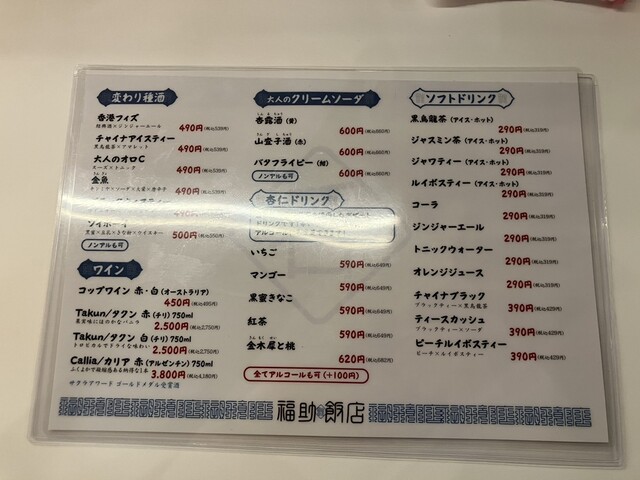 用户对于福助飯店的评论高清图