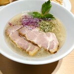 User's review image for 塩らーめん専門 ひるがお 大阪エディオンなんば本店