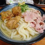 用戶對於自家製さぬきうどんと肉 新橋甚三的評論圖