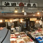 用戶對於池田商店的評論圖