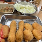 用戶對於元祖串かつ だるま 通天閣店的評論圖