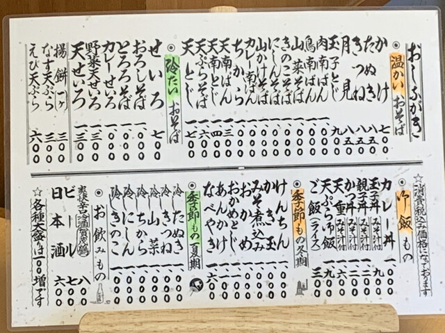 用戶對於茶そば いな垣的評論高清圖