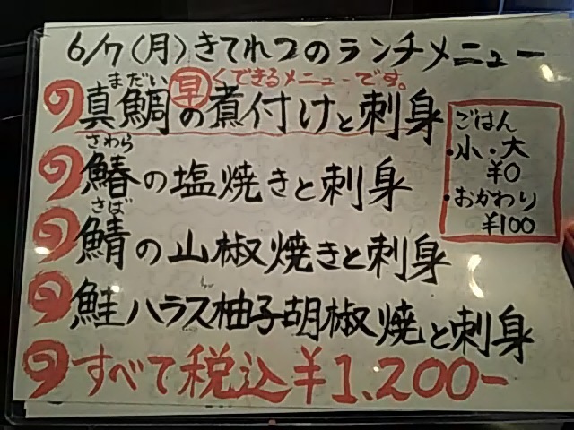 用户对于魚食堂 きてれつ 堀留町店的评论高清图
