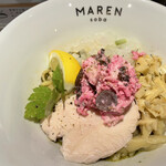 User's review image for soba MAREN 肥後橋店