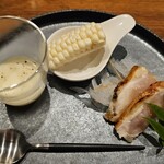 用戶對於ワインと炭火串焼 銀座 荻的評論圖