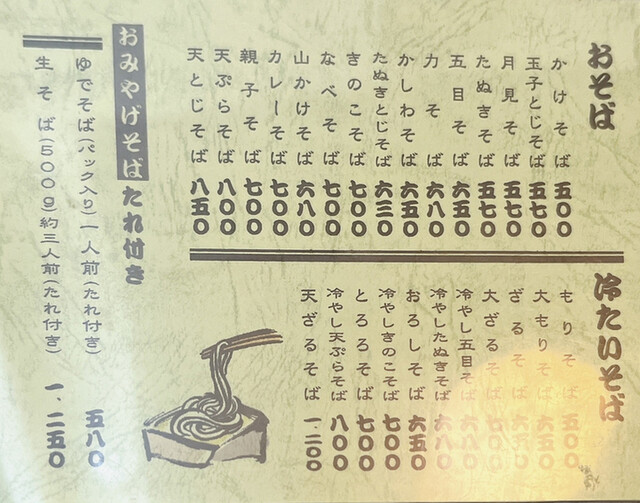 用户对于そば椛的评论高清图