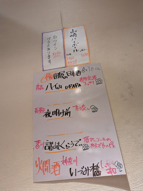 用户对于亀戸梅田屋 銀座店的评论高清图