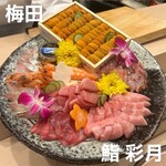 用户对于鮨 彩月 大阪梅田店的评论图