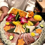 用户对于鮨 彩月 大阪梅田店的评论图