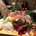 用户对于魚と旬菜と日本酒　炙りのどまん中的评论图