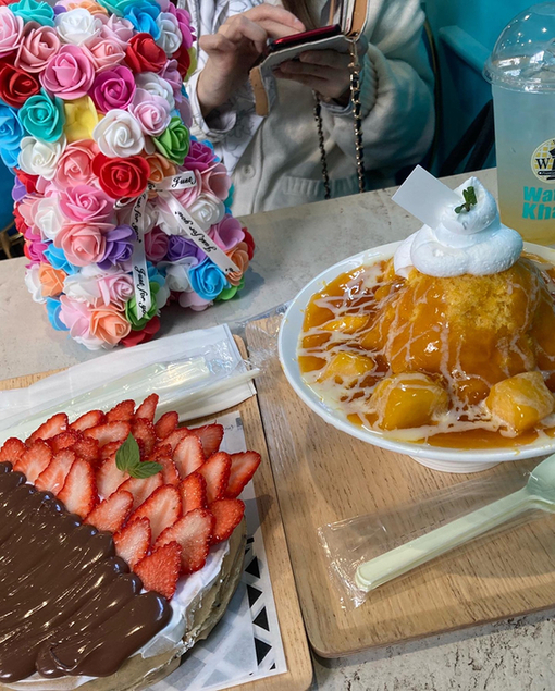 用户对于ワッフルカーン コリアンタウン店的评论图