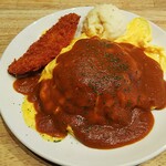 用戶對於男のオムライス EGG BOMB 池袋店的評論圖