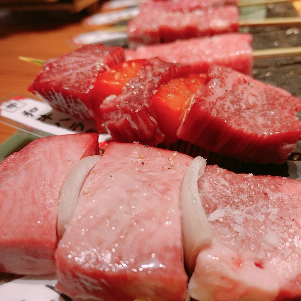 用户对于さつま福永牧場直営 牛串 ギュウドウ! GEMS三軒茶屋店的评论图