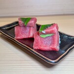 用戶對於元祖ぶっち切り寿司 魚心 心斎橋店的評論圖