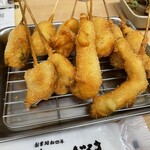 用戶對於元祖串かつ だるま 通天閣店的評論圖