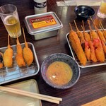 用戶對於日本一の串かつ 横綱 新世界本館的評論圖