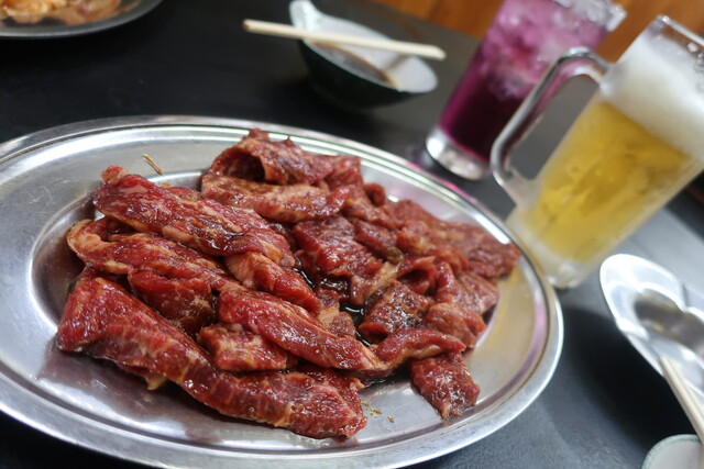 用户对于焼肉東香園的评论高清图