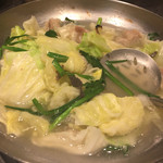 用戶對於水炊き風もつ鍋 もつ彦 心斎橋ヨーロッパ通り店的評論圖