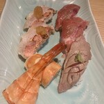 用戶對於元祖ぶっち切り寿司 魚心 心斎橋店的評論圖