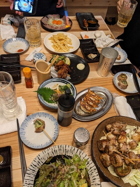 用戶對於巻き串と餃子 まきんしゃい 天神店的評論高清圖
